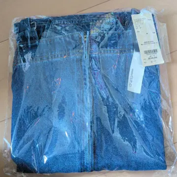 새상품 스튜디오 클립/StudioCLIP 오버롤 스커트 데님