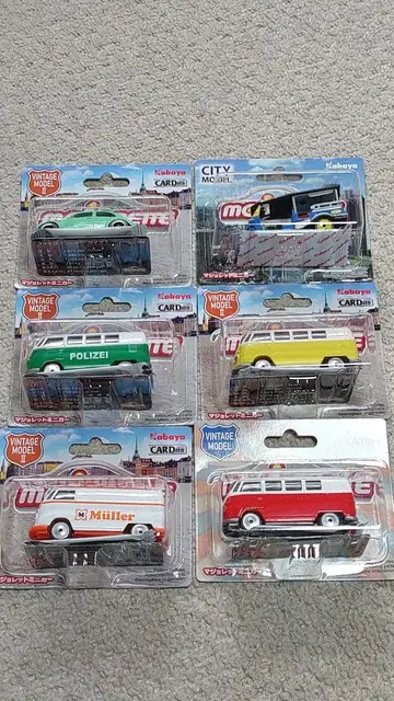 마조렛트 폭스바겐 버스 비틀 투크툭 미니카