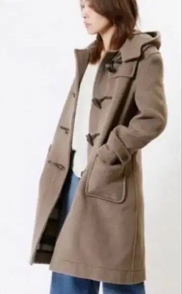 LONDON Tradition 브라운 더플 코트 36