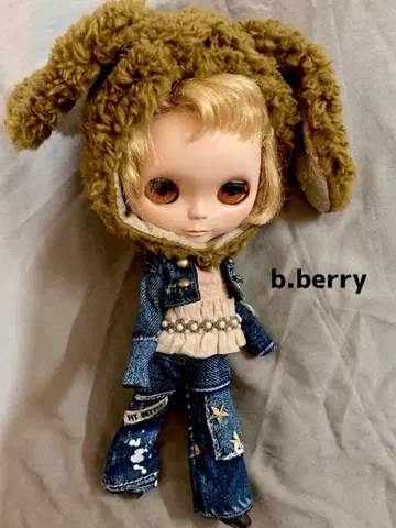 브라이스 IC 인형 아웃핏 의류 토끼 귀 셋업 시브카와