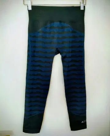 미사용 새상품 adidas Marimekko 스트라이프 레깅스 네이비