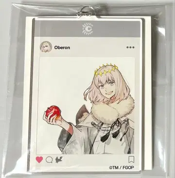 fgo 오베론 아크릴 키링 사진 프레임풍 쿄마후