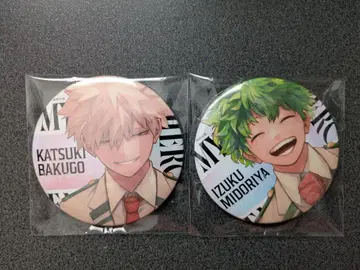 히로아카 점프GIGA 미도리야 이즈쿠 & 바쿠고 카츠키 캔뱃지