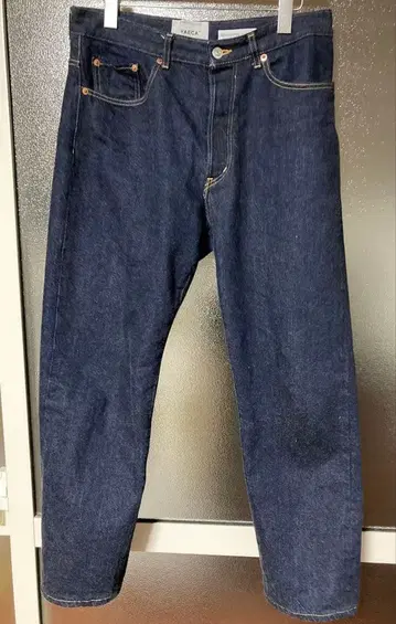 새상품급 야에카 10-13W 와이드 테이퍼드 데님 32