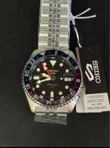 새상품 세이코 5 SKX 스포츠 스타일 GMT SBSC021