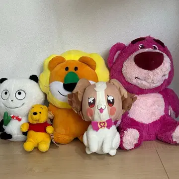 캐릭터 봉제 인형 세트