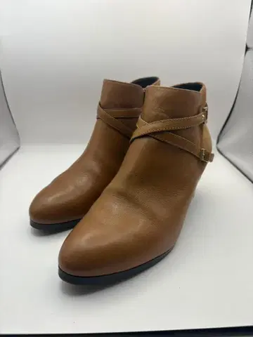 CAVA CAVA 숏부츠 브라운 가죽 부티 23.5cm