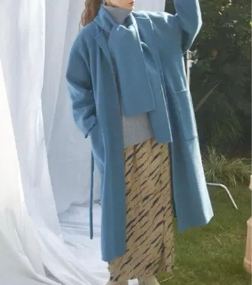 [ emmi ] emmi atelier 리버 코트 노카라 코트