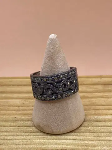 SILVER 925 실버 반지 7.0g 12호 귀금속 은 레트로