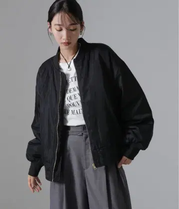 나노 유니버스 MA-1 자켓 블랙 미사용 새상품