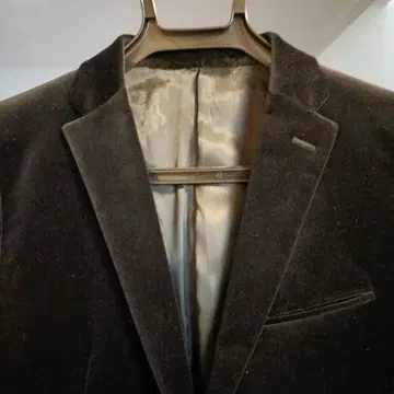 TAKEO KIKUCHI 블랙 벨벳 자켓