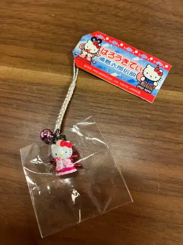 헬로키티 우라시마 타로 전설 키링