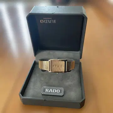 RADO Diastar 손목시계 골드 메쉬 밴딩