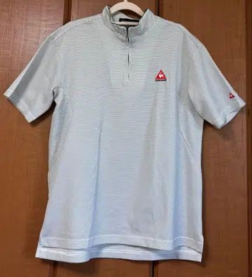 le coq sportif 하프 지퍼 셔츠 L 사이즈 그레이