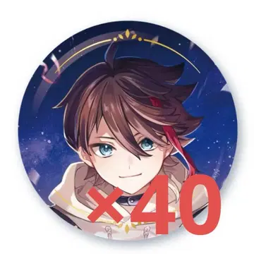 사에구사 아키나 생일 굿즈 캔 배지 40개