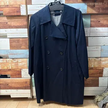 Adam et Rope 트렌치코트 네이비