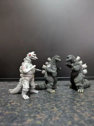 고질라 피규어 HG 시리즈 3체 세트