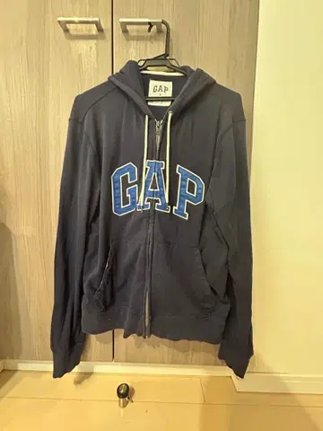 GAP 네이비 집업 후드티 S 사이즈