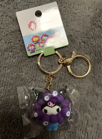 산리오 미야쿠미야쿠  입체 마스코트 컬러 키링 쿠로미