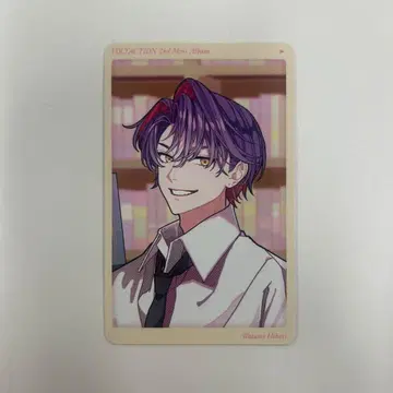 니지산지 VOLTACTION 와타라이 히바리 포토 카드 앨범 CD 특전