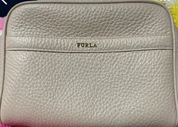 FURLA 베이지 가죽 숄더백