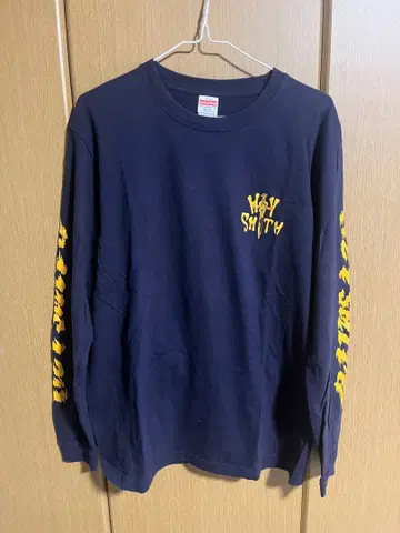 HEY SHITTY 롱 슬리브 T셔츠 L 사이즈