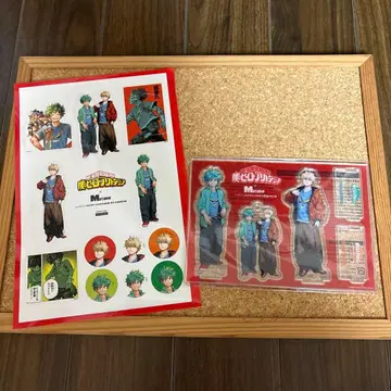 나의 히어로 아카데미아 맨즈논노 아크릴 스탠드 히로아카 씰