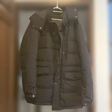 남성용 다운 자켓 3 L 블랙