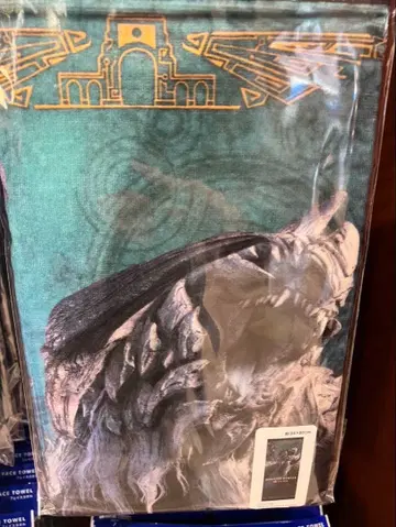 USJ 한정판 몬스터 헌터 페이스 타월