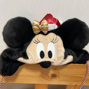 미니 마우스 팬캡 미키 디즈니랜드 모자 크리스마스