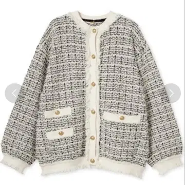 Mila Owen 트위드 니트 자켓