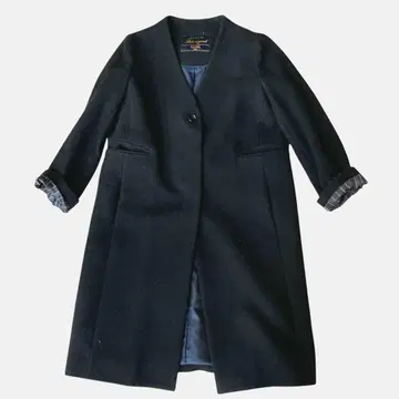 SLOBE IENA 슬로브 이에나 슈퍼 100 울 노카라 코트 M