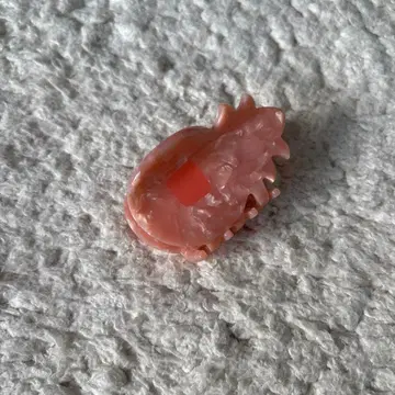 하와이 호놀룰루 쿠키 헤어 클립 핑크