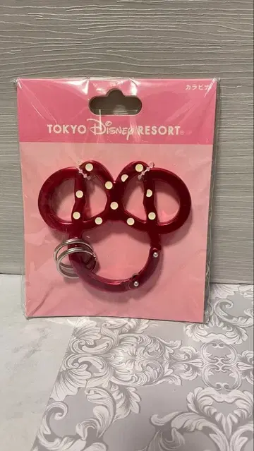 도쿄 디즈니 리조트 미니 실루엣 카라비너