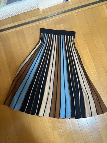 스커트 여성용 플리츠
