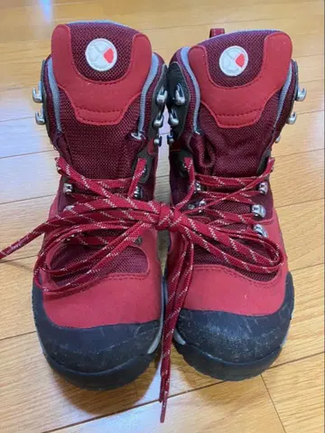 CARAVAN 등산화 레드 24.5cm