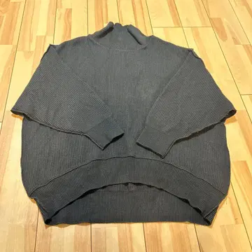 UNITED TOKYO 오버 사이즈 터틀 스웨터