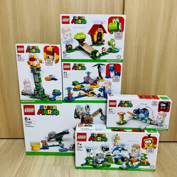 레고 슈퍼 마리오 확장 세트 6종 묶음 판매 미개봉 새상품