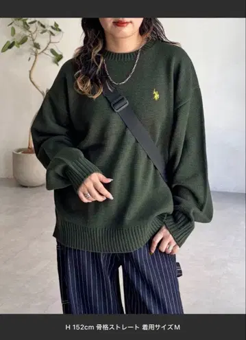 U.S. POLO ASSN. 크루넥 니트