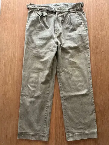 케네스 필드 그루카 트라우저 M 카키