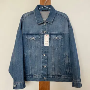 UNIQLO 데님 자켓 M 사이즈 64 Blue