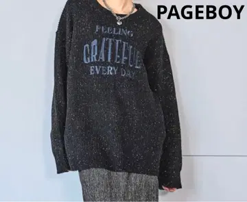 페이지 보이 니트