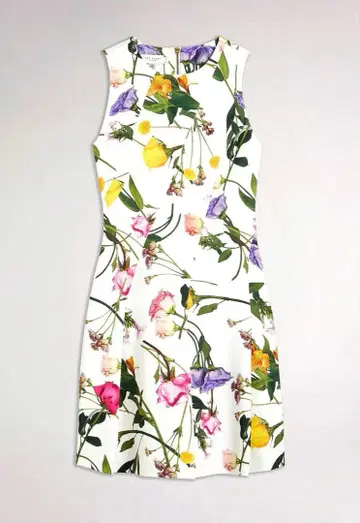 TED BAKER London 꽃무늬 원피스 택 포함 미사용품 0