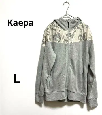 새상품급 케이파 후드티 캐주얼 페미닌 러닝 스포츠 그레이 L