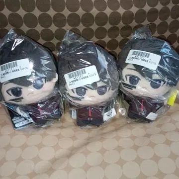 무타노 무진 복숭아 도겐 안키 SD 인형 봉제 인형 마스코트 3개 세트