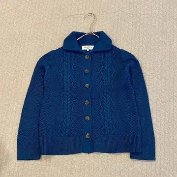 릴리안 뷰티에클라 니트 자켓 S 울100% [ b25 ]