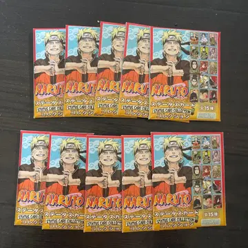 NARUTO 스탯 카드 컬렉션 랜덤 10점