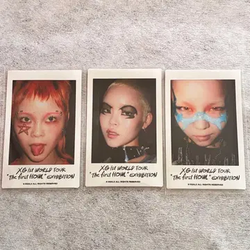 XG EXHIBITION 폴라로이드 COCONA 컴프 3종