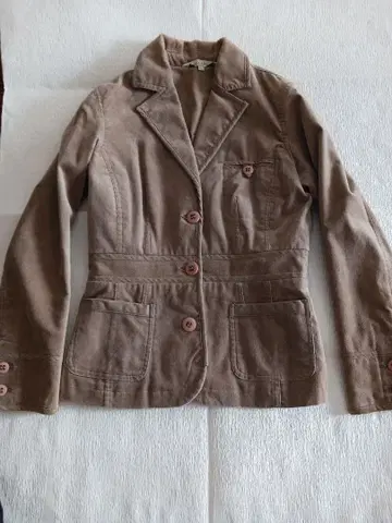 초특가 LAURA ASHLEY 브라운 테일러드 자켓 사이즈 7