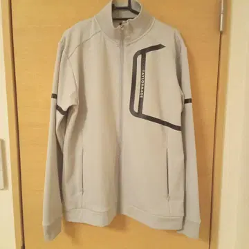 TaylorMade 그레이 풀 지퍼 자켓 L